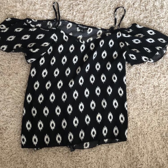 About A Girl Tops - Black blouse About A Girl Tops - Black blouse